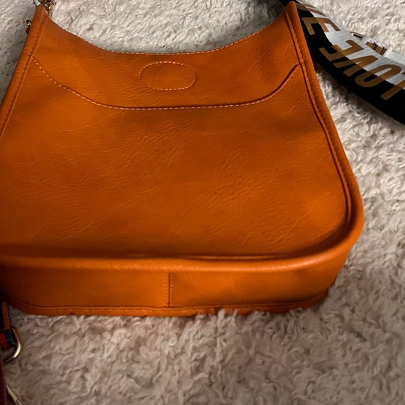 Mix & Match Mini Messenger Bag in Orange - Picture 2 of 11
